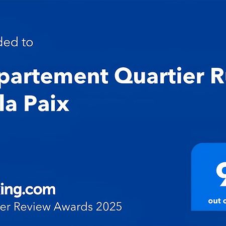 Appartement Quartier Rue De La Paix Free Netflix Paris Exteriör bild