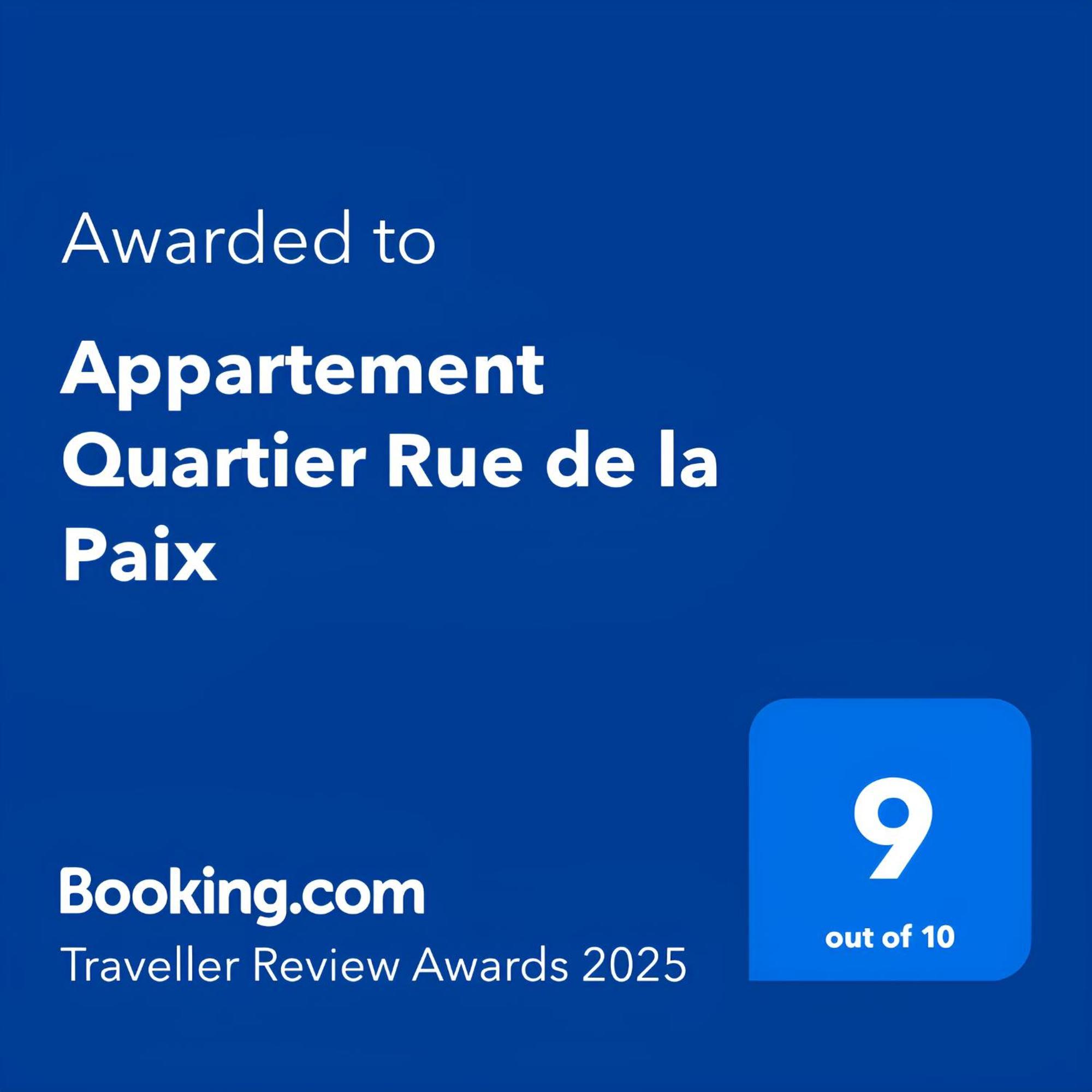 Appartement Quartier Rue De La Paix Free Netflix Paris Exteriör bild